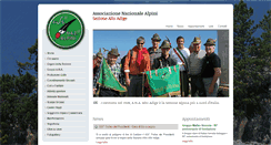 Desktop Screenshot of ana-altoadige.it